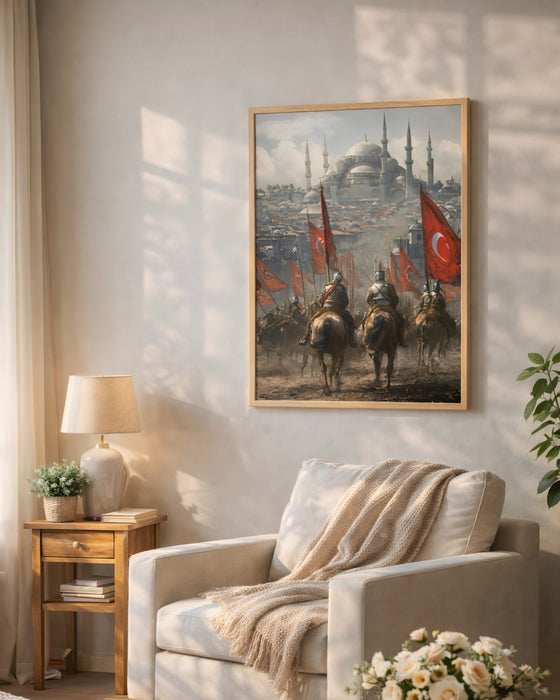 Osmanlı & İstanbul Temalı Dekoratif Tablo K148