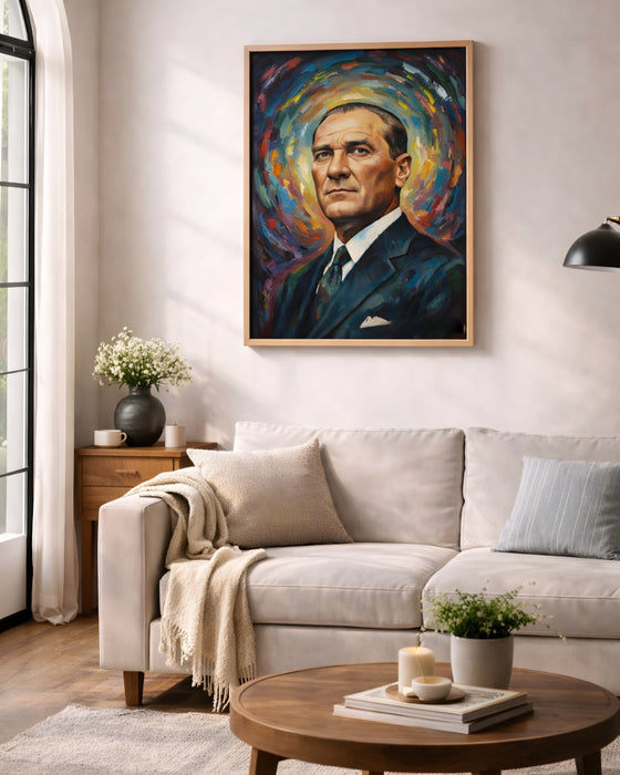 Atatürk Portre Dekoratif Tablo K120