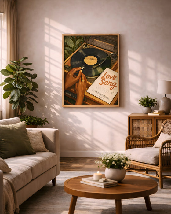 Müzik Temalı Dekoratif Tablo  K110