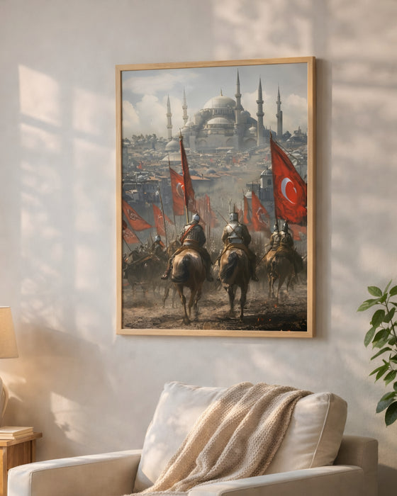 Osmanlı & İstanbul Temalı Dekoratif Tablo K148