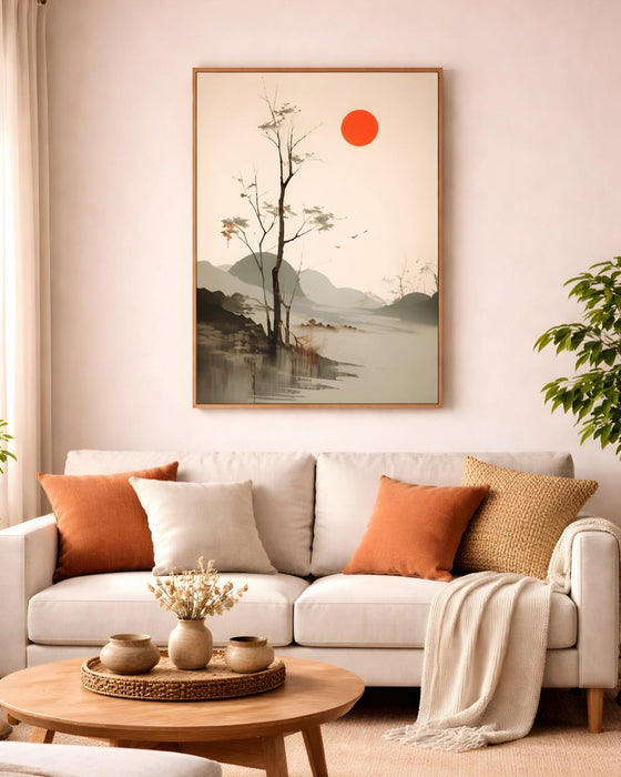 3’lü Minimal Manzara Tablo Seti  K104